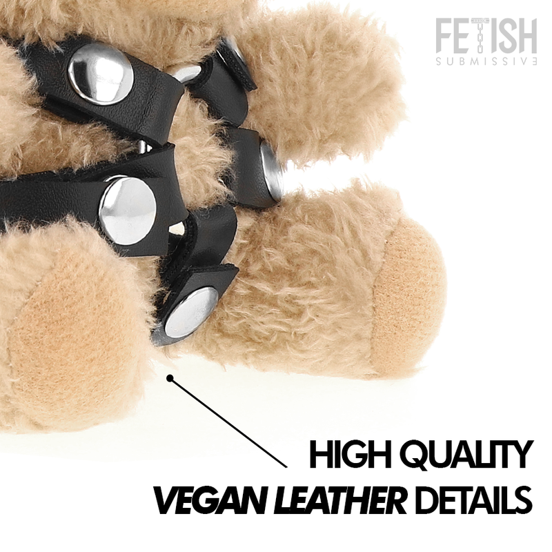 Ours en Peluche BDSM Bongo Harnais à Anneaux - Fetish Submissive