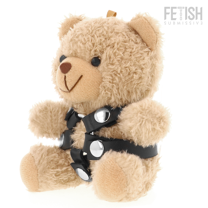 Ours en Peluche BDSM Bongo Harnais à Anneaux - Fetish Submissive
