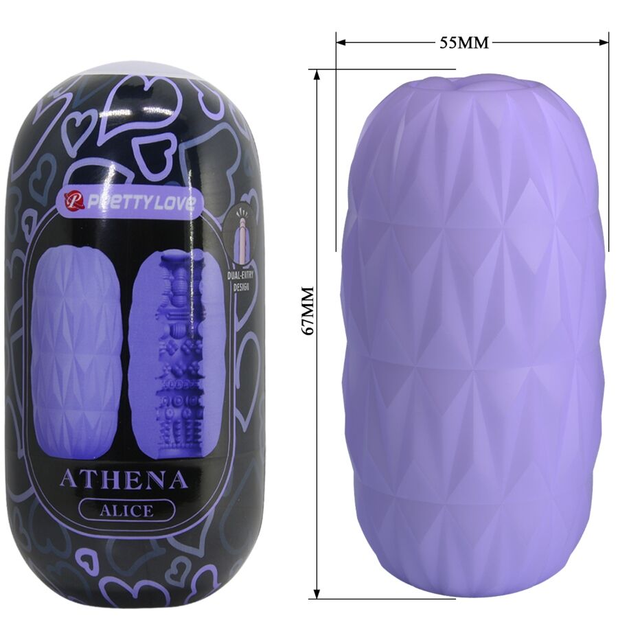Pack 15 Masturbateurs Athena Alice Œufs Texturés Étanches - Pretty Love