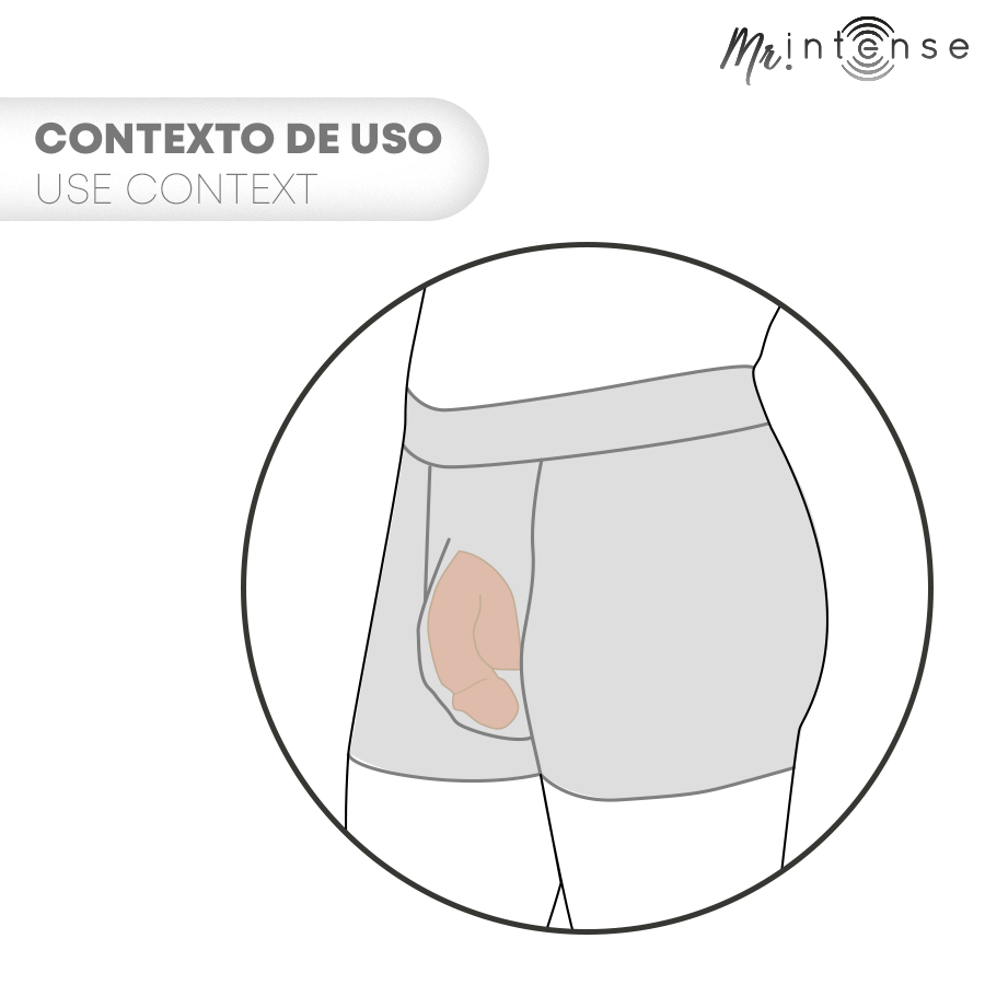 Packer Réaliste Souple Silicone Body-Safe Effet Naturel - Mr. Intense