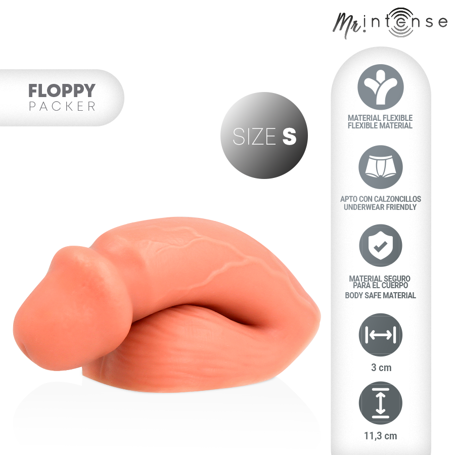Packer Réaliste Souple Silicone Body-Safe Effet Naturel - Mr. Intense
