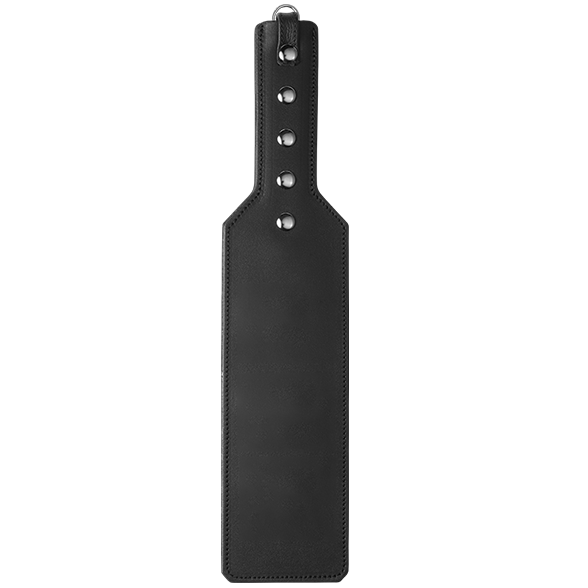Pagaie Électro-Stimulation Cuir ElectraPaddle Bipolaire Trio d'Électrodes - Electrastim