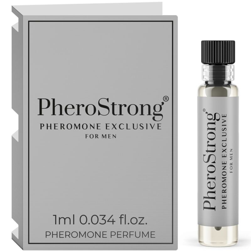 Parfum aux Phéromones Exclusif Homme Bergamote Ambroxan - Pherostrong