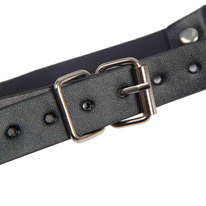 Pinces à Seins Bondage Cuir Noir Taille Unique - Subblime