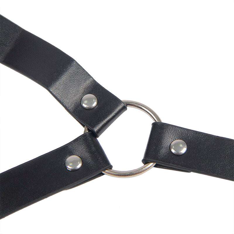 Pinces à Seins Bondage Cuir Noir Taille Unique - Subblime