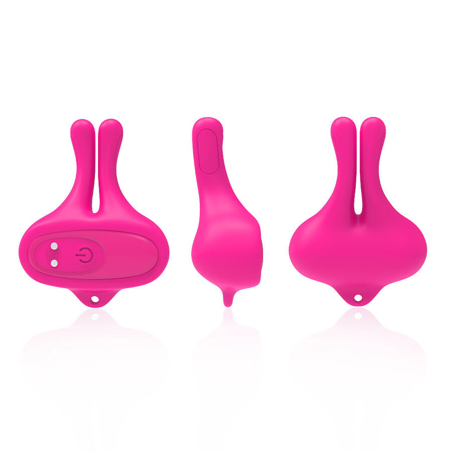 Pinces à Tétons Magnétiques Vibrantes Forme Lapin 9 Modes Rechargeable - Armony