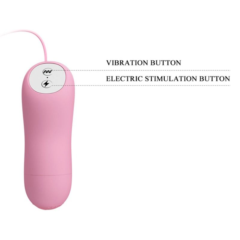 Pinces à Tétons Vibrantes Électrostimulation 12 Modes Réglables - Baile