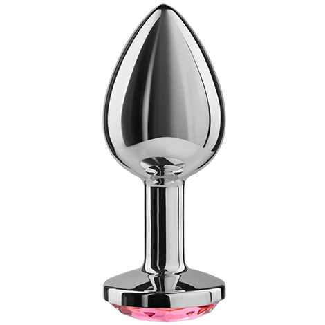 Plug Anal Aluminium Poli Bijou Verre Submersible 2 Coloris - Secretplay