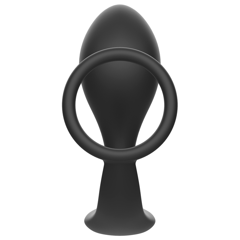 Plug Anal avec Cockring Intégré Silicone Débutant - Addicted Toys
