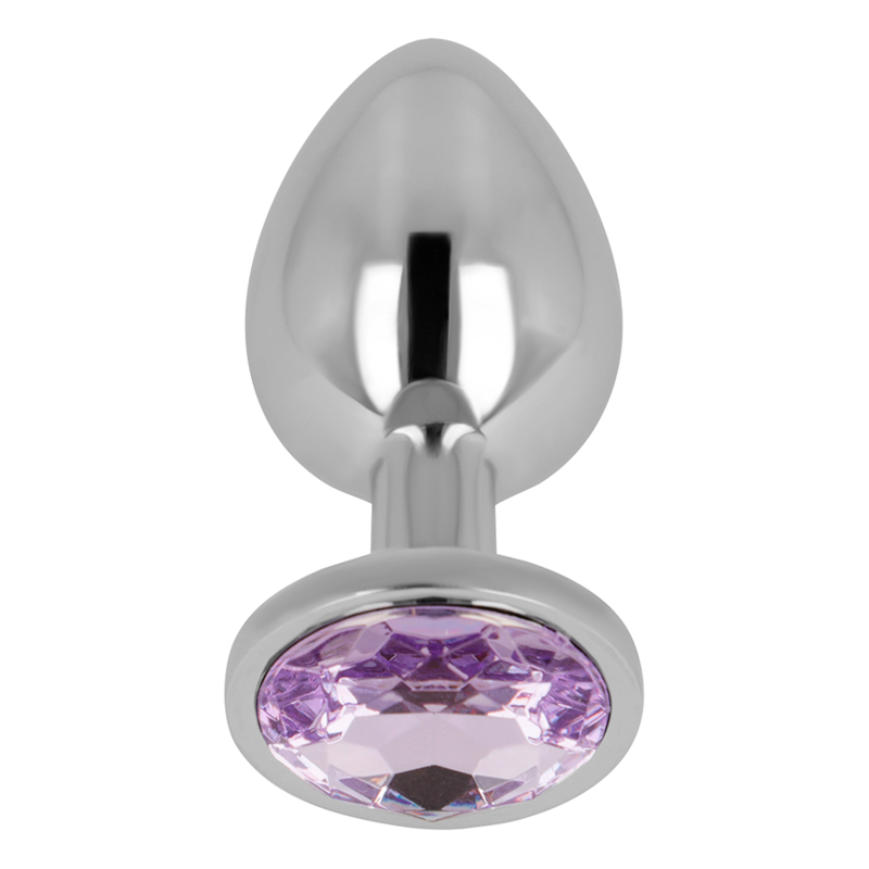 Plug Anal Bijou Cristal Métal Embout Effilé - Ohmama