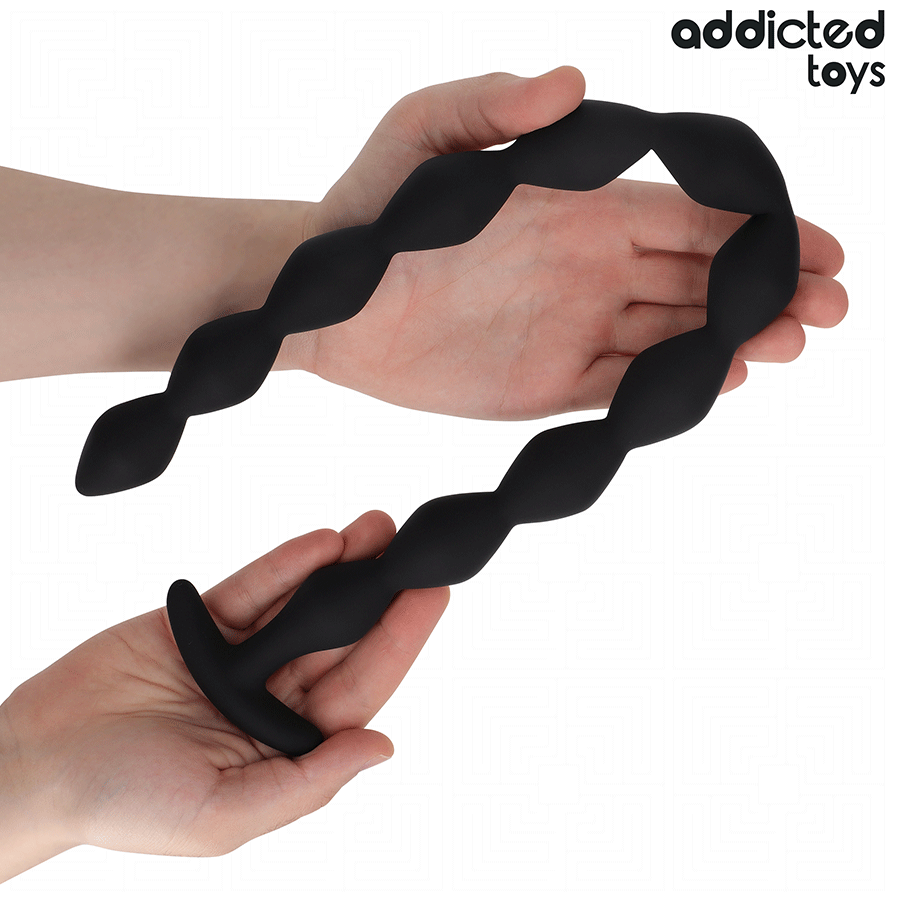 Plug Anal Extra Long Pénétration Profonde Silicone 535 mm - Addicted Toys