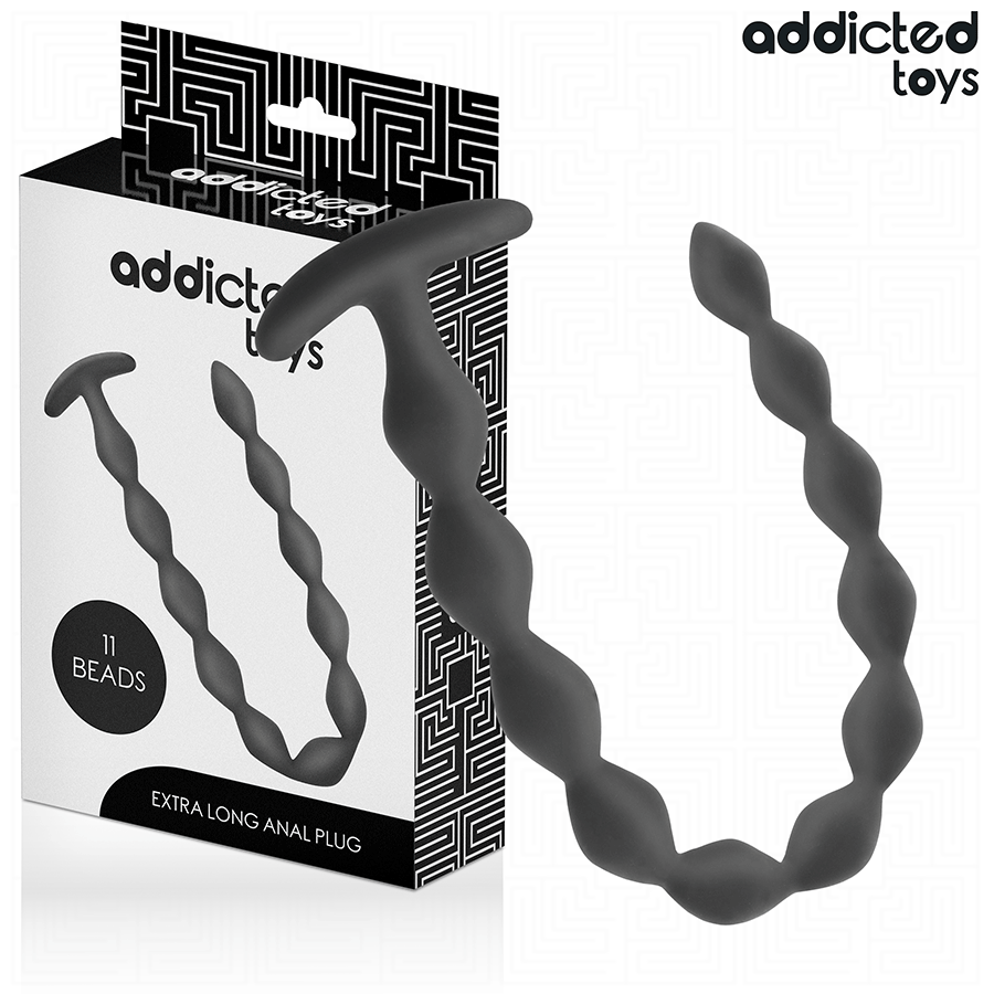 Plug Anal Extra Long Pénétration Profonde Silicone 535 mm - Addicted Toys