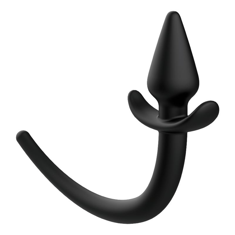 Plug Anal Puppy Tail Silicone Embout Bulbeux Base Profilée - Addicted Toys