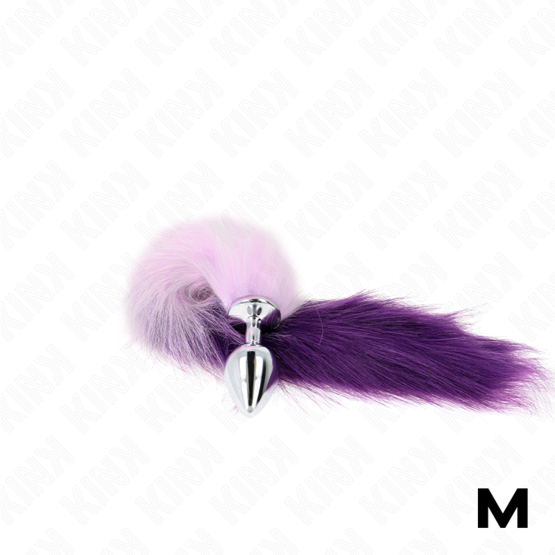 Plug Anal Queue Synthétique - Silicone Body-Safe 3 Tailles - Kink