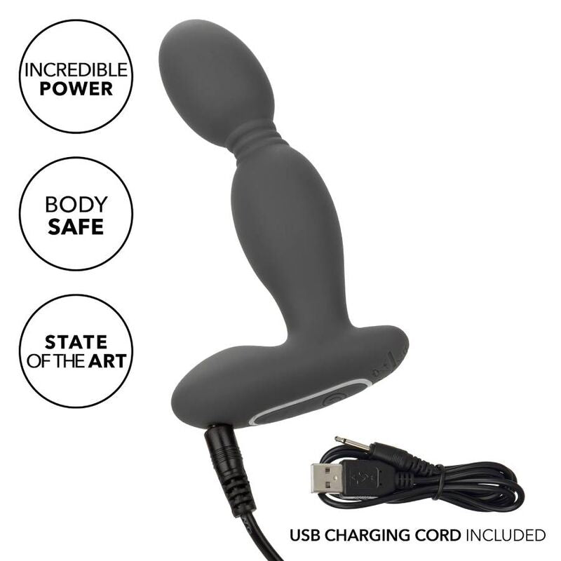 Plug Anal Vibrant Eclipse Rotator Pointe Rotative 12 Modes Rechargeable - CalExotics