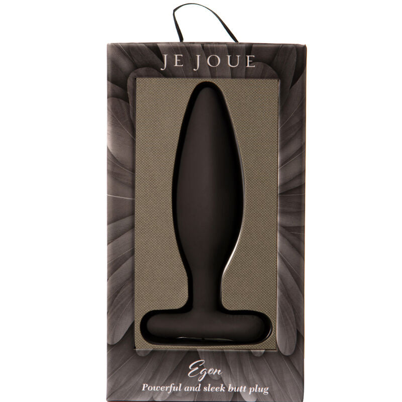 Plug Anal Vibrant Egon Forme Triangulaire Silicone Point P - Je Joue