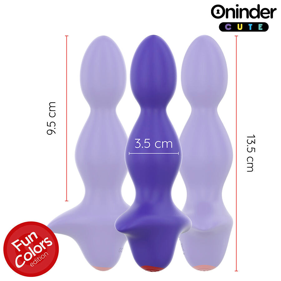 Plug Anal Vibrant Love Butt 9 Modes Connecté Application - Oninder