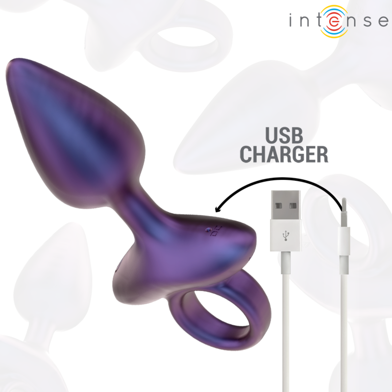 Plug Anal Vibrant Michael Modèle 2 Télécommande 10 Modes - Intense