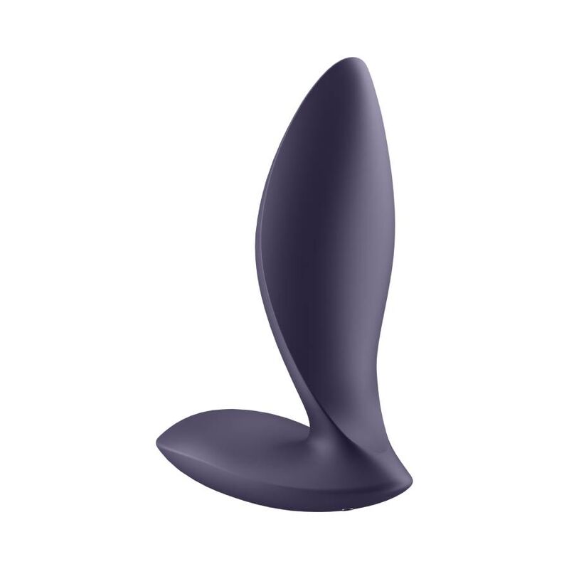 Plug Anal Vibrant Power Plug Connecté 12 Modes Silicone IPX7 - Satisfyer