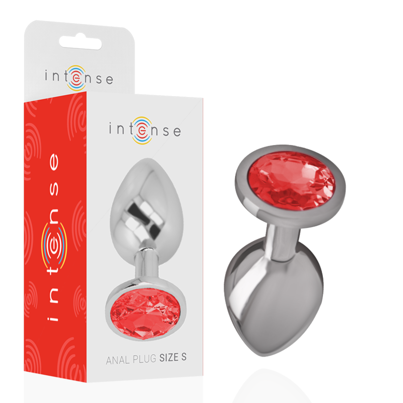 Plug Bijou en Métal Aluminium - Cristal Coloré - Intense