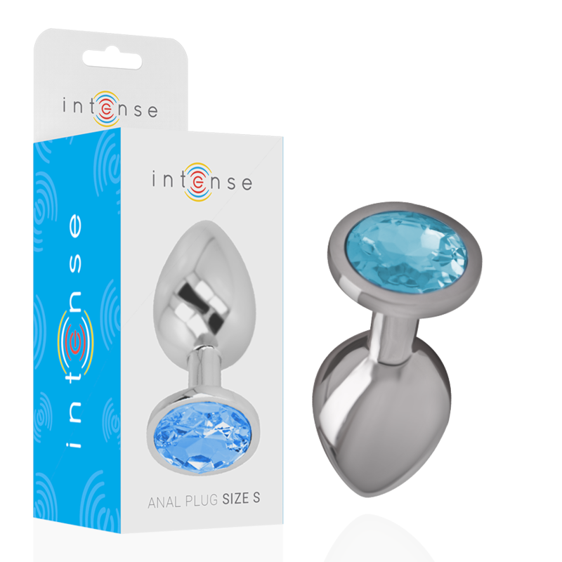 Plug Bijou en Métal Aluminium - Cristal Coloré - Intense
