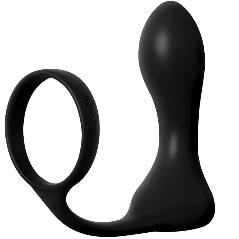 Plug Cockring Vibrant Ass-Gasm Pro Rechargeable USB Unisexe - Anal Fantasy