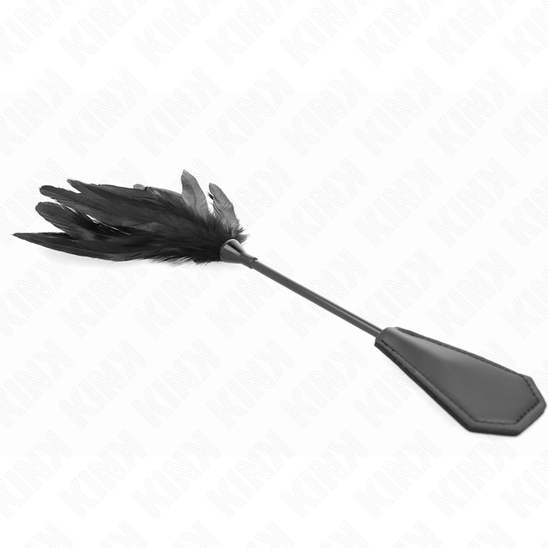 Plumeau de Chatouillement BDSM à Volant Souple 48 cm - Kink
