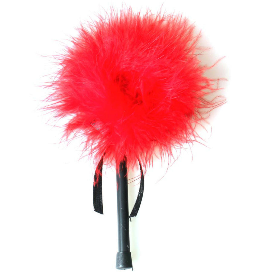 Plumeau Érotique Marabout Plumes Naturelles Manche Ergonomique - Secretplay