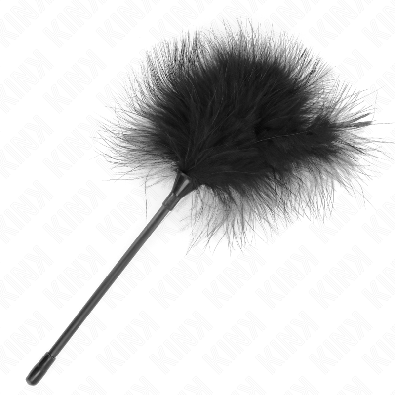 Plumeau Érotique Tickle Plumes Naturelles 27 cm 2 Coloris - Kink