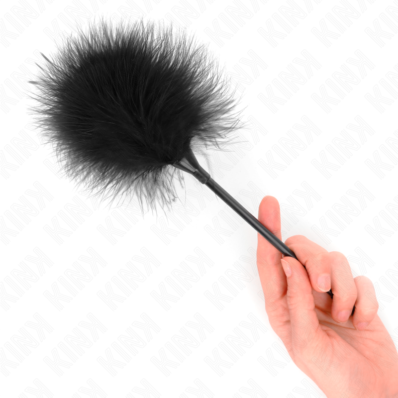 Plumeau Érotique Tickle Plumes Naturelles 27 cm 2 Coloris - Kink