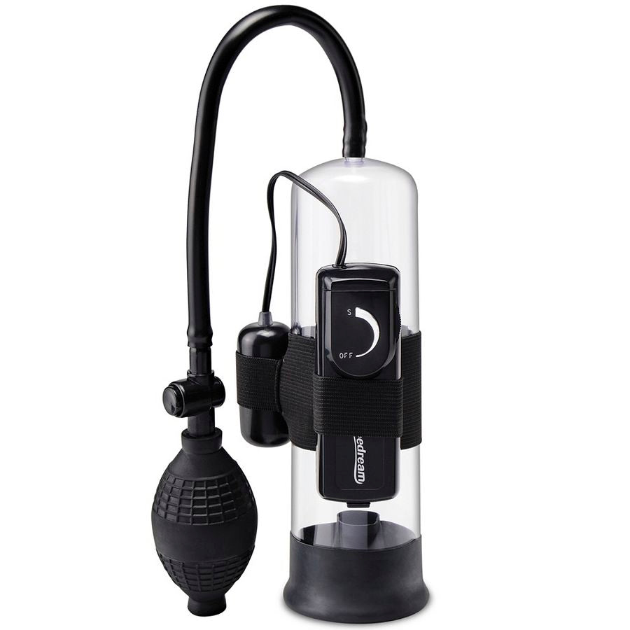 Pompe à Pénis Vibrante pour Débutants Tube Transparent Cockring - Pump Worx
