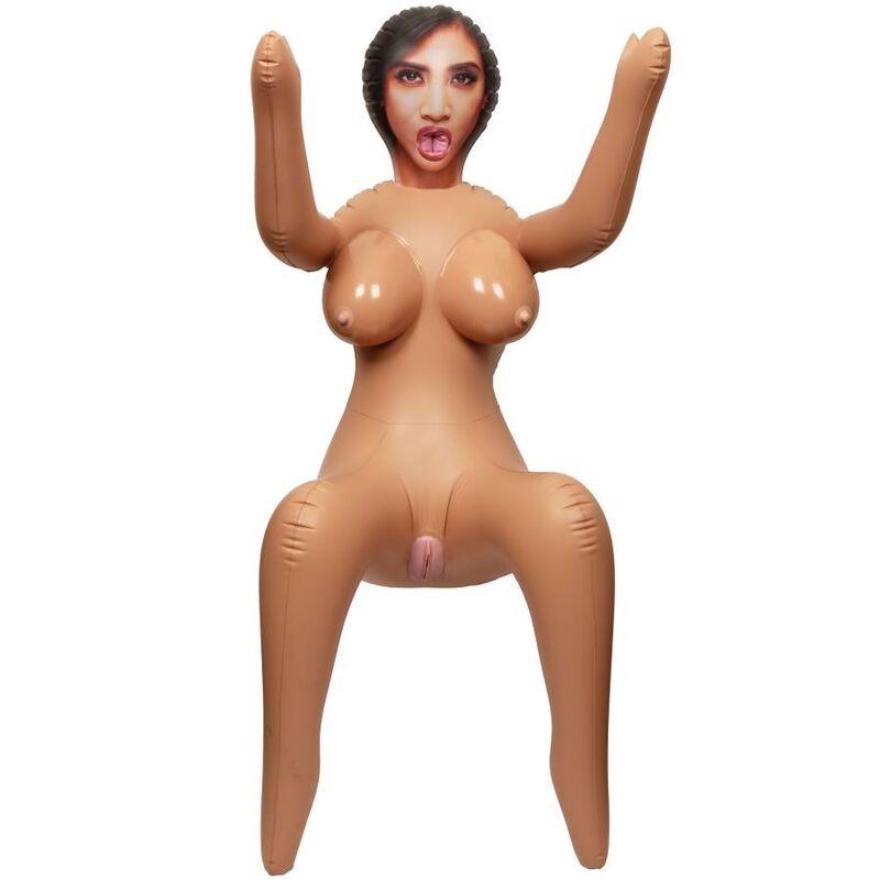 Poupée Gonflable Réaliste Back Door Babe 3 Orifices Grandeur Nature - CalExotics