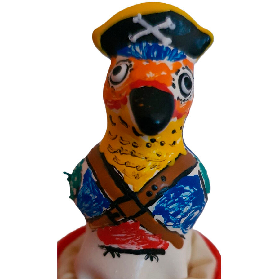 Préservatif Fantaisie Captain Parrot Peint à la Main Latex Naturel - Condomerie