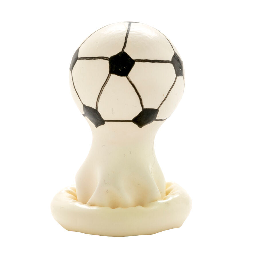 Préservatif Fantaisie Football Peint à la Main Latex Naturel - Condomerie