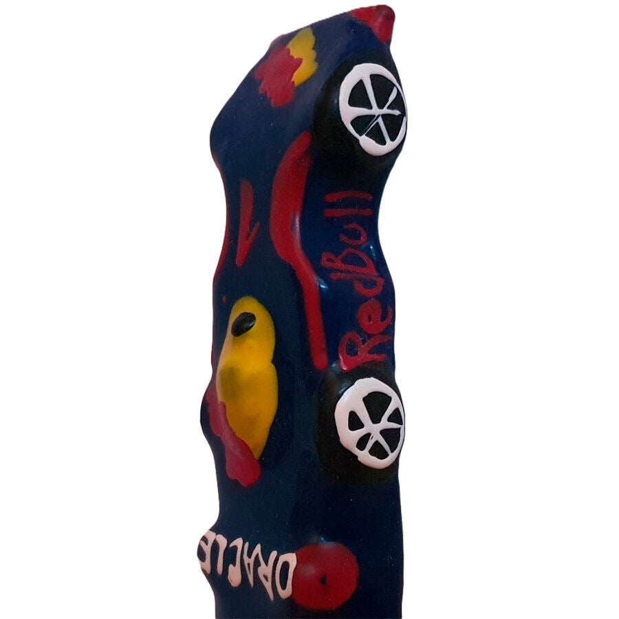 Préservatif Fantaisie Peint à la Main F1 Red Bull XL Latex Naturel - Condomerie