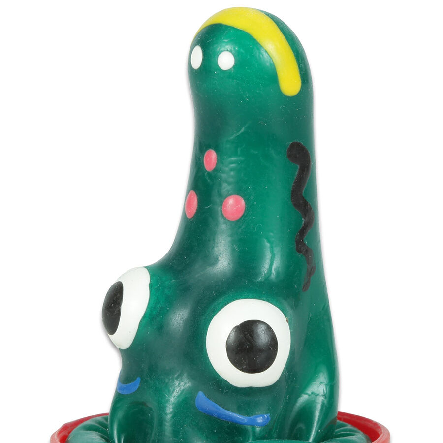 Préservatif Fantaisie Peint à la Main Modèle Crocodile - Condomerie