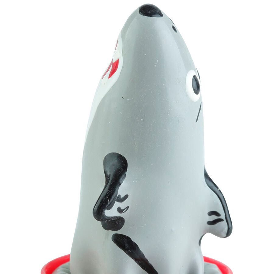 Préservatif Fantaisie Peint à la Main Modèle Requin - Condomerie