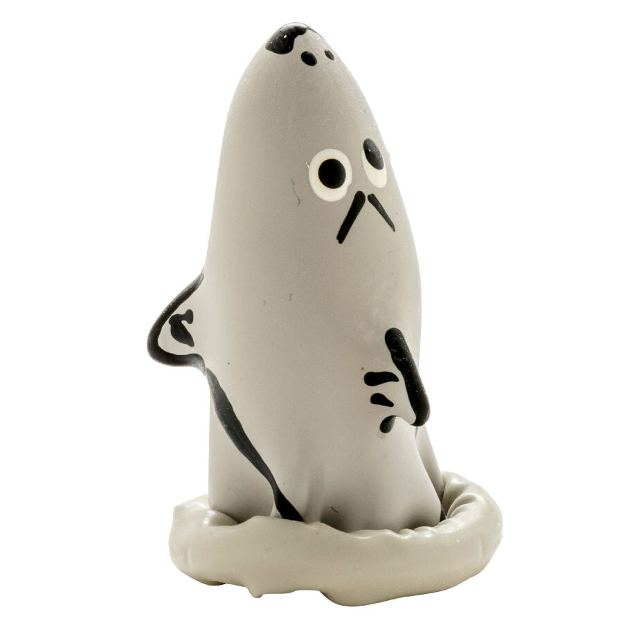 Préservatif Fantaisie Peint à la Main Modèle Requin - Condomerie