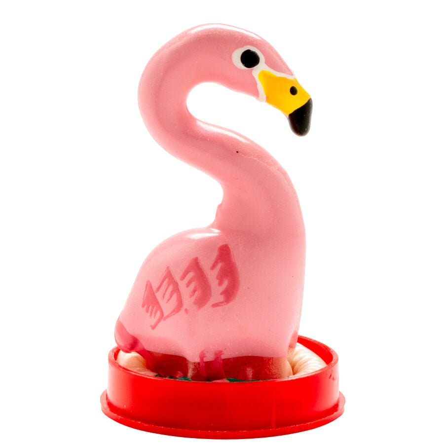 Préservatif Fantaisie Peint à la Main Rose Flamant Édition Artisanale - Condomerie