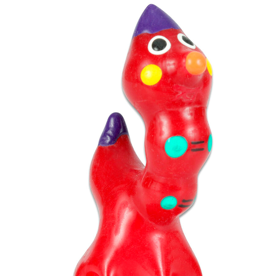 Préservatif Fantaisie Peint à la Main Ver Latex Naturel - Condomerie