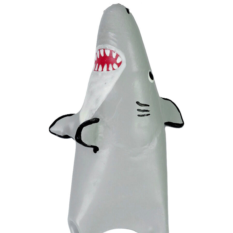 Préservatif Fantaisie Peint Main Modèle Requin XL Latex Naturel - Condomerie