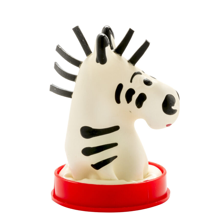 Préservatif Fantaisie Zebra Peint à la Main Latex Naturel - Condomerie