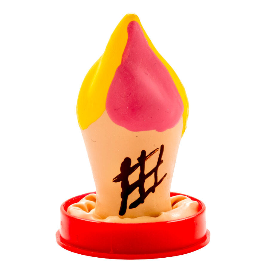 Préservatifs Fantaisie Peints à la Main Motif Glaces - Condomerie