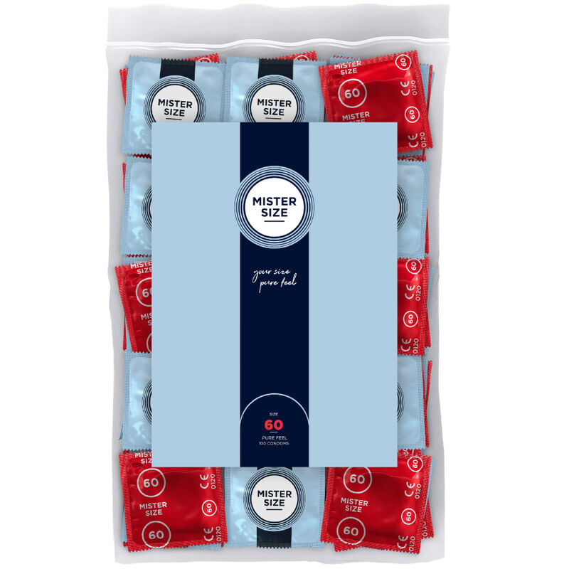 Préservatifs Mister Size - Taille du M au XXXL - Ultra Fin