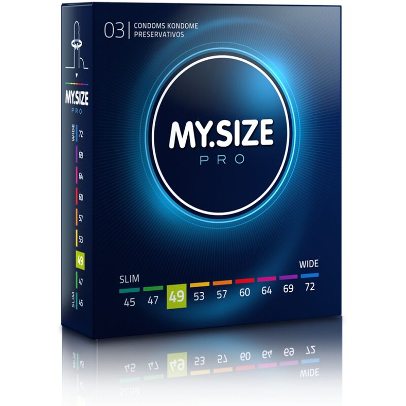 Préservatifs My Size Mix - Taille Personnalisée Végan XS à XXXXL