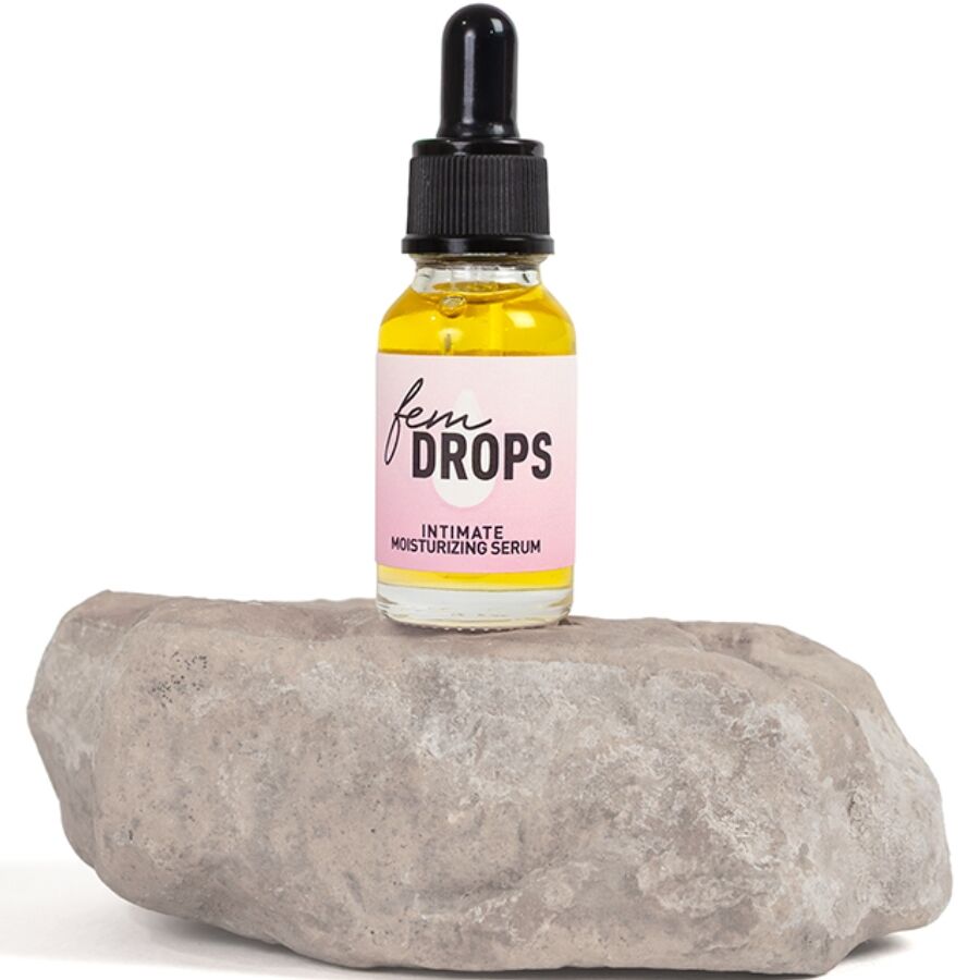 Sérum Hydratant Intime Fem Drops Huiles Végétales Naturelles 15 ml - Secretplay