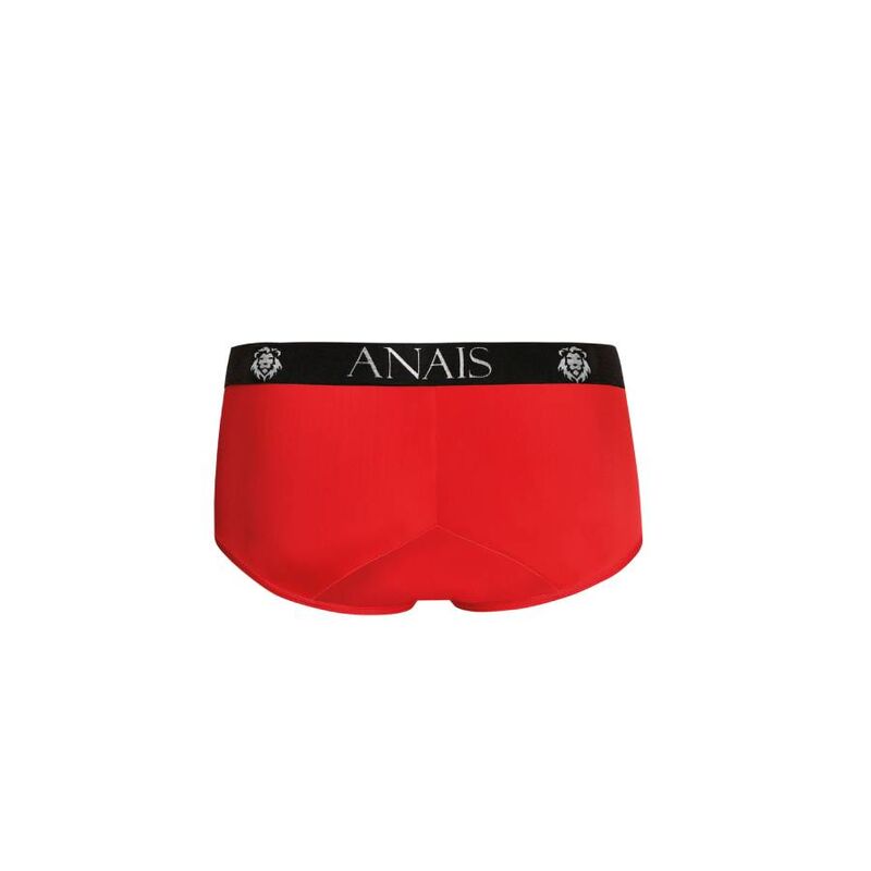 Slip Homme Soul Coupe Sportive Microfibre Rouge Bordure Noir - Anais Men