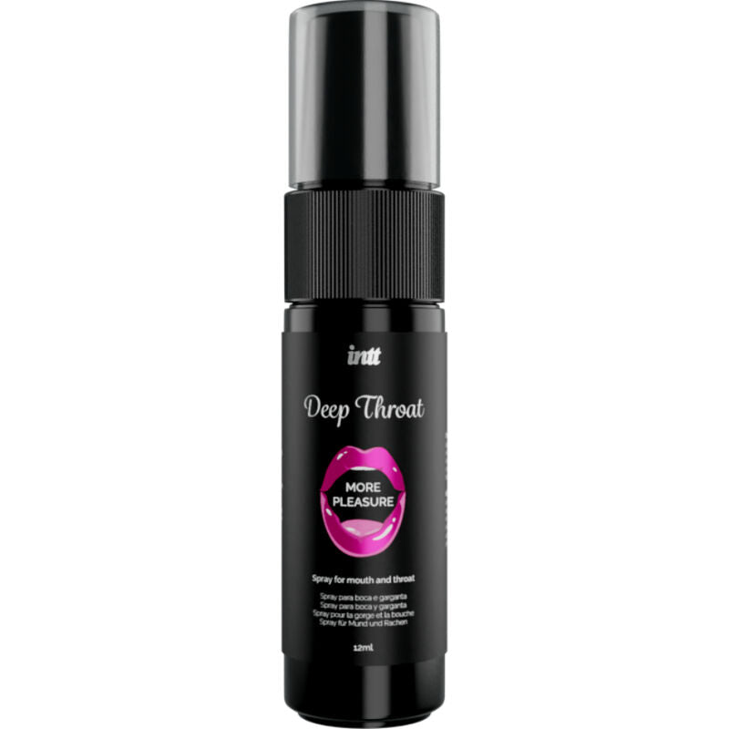 Spray Oral Rafraîchissant Deep Throat Saveur Menthe Effet Froid - Intt