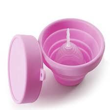 Stérilisateur Coupe Menstruelle Pliable Silicone Micro-ondes - Nina Kikí