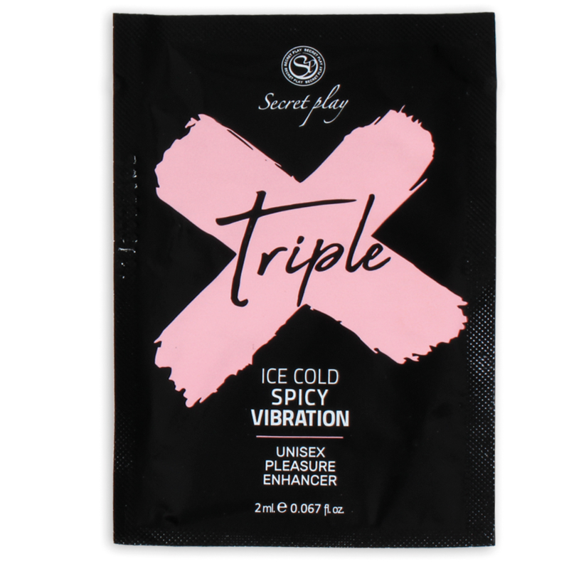 Stimulant Plaisir Triple X Unisexe Effet Intense Topique - Secretplay